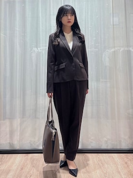 ぞうげさん（レディース・158cm）の秋コーディネート