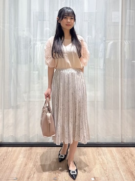 ぞうげさん（レディース・158cm）の春コーディネート