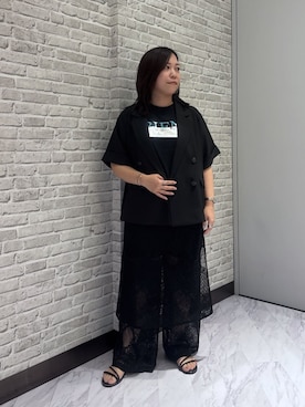 Akiさん(レディース・153cm)の夏コーディネート