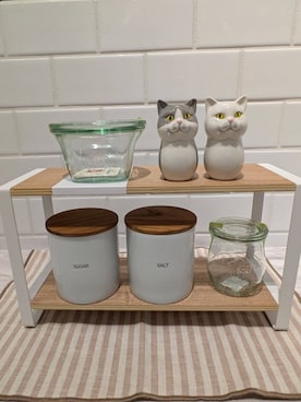 「アイテム（ランチョンマット/テーブルウェア）」を使った、たかともさん（レディース・100cm）の春コーディネート