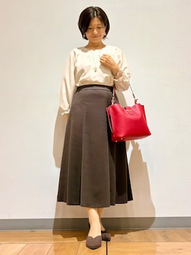 「Reflect（リフレクト）のアイテム」を使った、hamaさん（レディース・150cm）の秋コーディネート