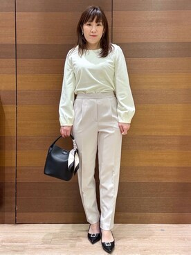「Rubyrivet（ルビーリベット）のアイテム」を使った、maichiさん（レディース・156cm）の冬コーディネート