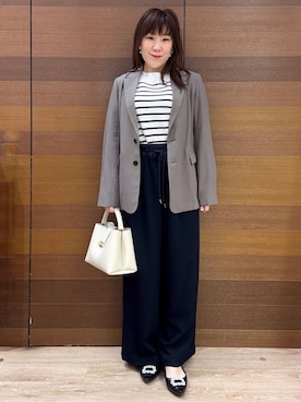 「THE SHOP TK （ザ ショップ ティーケー ）のアイテム」を使った、maichiさん（レディース・156cm）の春コーディネート