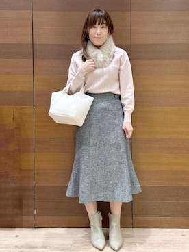 maichiさん（レディース・156cm）の冬コーディネート