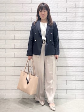 「index（インデックス）のアイテム（バッグ）」を使った、maichiさん（レディース・156cm）の春コーディネート