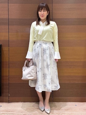 「index（インデックス）のアイテム（バッグ）」を使った、maichiさん（レディース・156cm）の冬コーディネート