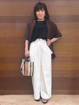 maichiさん（レディース・156cm）の春コーディネート