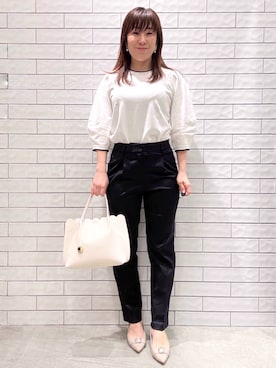 「index（インデックス）のアイテム（バッグ）」を使った、maichiさん（レディース・156cm）の春コーディネート