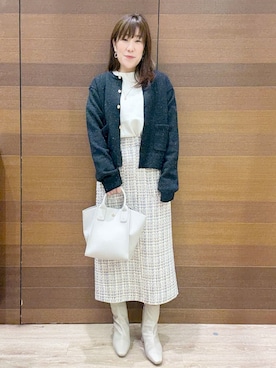 maichiさん（レディース・156cm）の冬コーディネート
