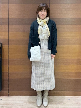 maichiさん（レディース・156cm）の冬コーディネート