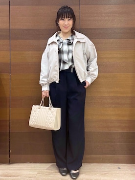 「index（インデックス）のアイテム」を使った、maichiさん（レディース・156cm）の秋コーディネート
