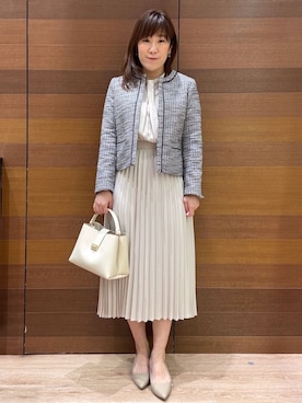 「THE SHOP TK （ザ ショップ ティーケー ）のアイテム」を使った、maichiさん（レディース・156cm）の冬コーディネート