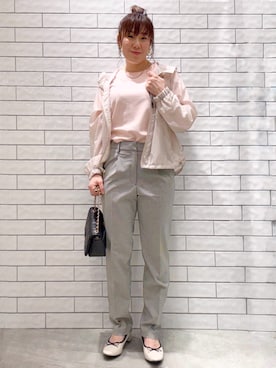 「index（インデックス）のアイテム（バッグ）」を使った、maichiさん（レディース・156cm）の春コーディネート