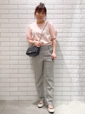 「index（インデックス）のアイテム（バッグ）」を使った、maichiさん（レディース・156cm）の春コーディネート