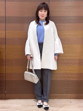 「HusHusH（ハッシュアッシュ）のアイテム」を使った、maichiさん（レディース・156cm）の春コーディネート