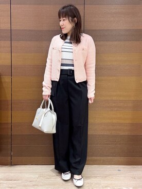 「index（インデックス）のアイテム（バッグ）」を使った、maichiさん（レディース・156cm）の春コーディネート