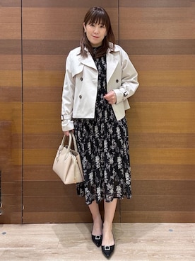 「Rubyrivet（ルビーリベット）のアイテム」を使った、maichiさん（レディース・156cm）の冬コーディネート