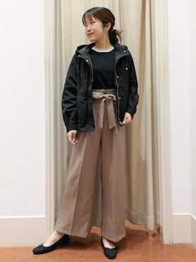 えりさん(レディース・160cm)の秋コーディネート