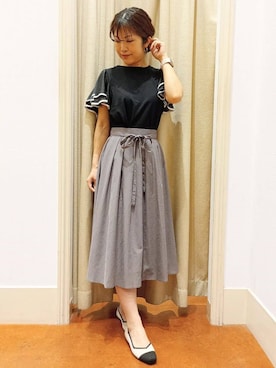 えりさん(レディース・160cm)の夏コーディネート