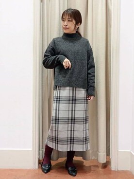 えりさん（レディース・160cm）の冬コーディネート