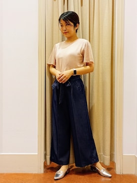 えりさん（レディース・160cm）の春コーディネート
