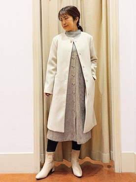 えりさん(レディース・160cm)の冬コーディネート
