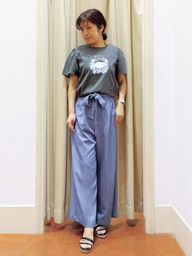 えりさん(レディース・160cm)の夏コーディネート