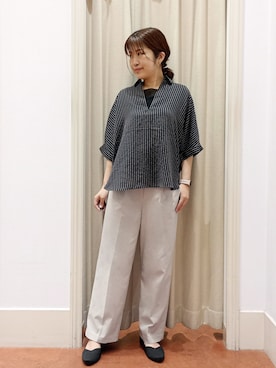 「grove（グローブ）のアイテム」を使った、えりさん（レディース・160cm）の夏コーディネート