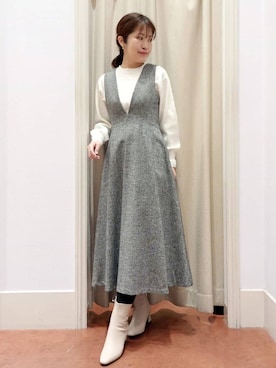 えりさん(レディース・160cm)の冬コーディネート