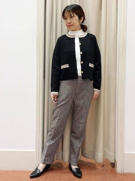 えりさん（レディース・160cm）の秋コーディネート