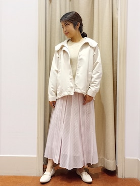 えりさん（レディース・160cm）の春コーディネート