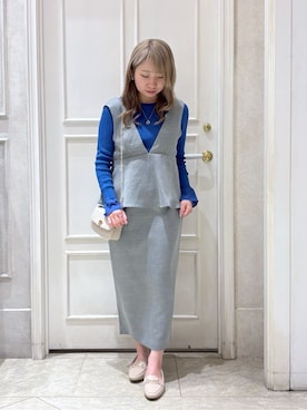 ちこさん(レディース・151cm)の春コーディネート