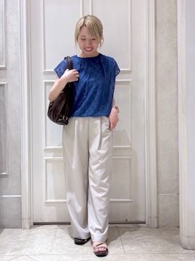 ちこさん(レディース・151cm)の夏コーディネート