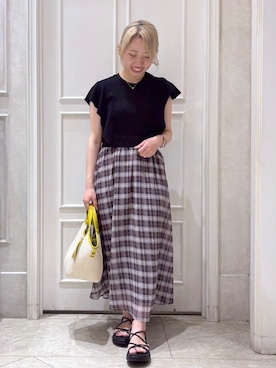 ちこさん(レディース・151cm)の夏コーディネート