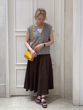 ちこさん(レディース・151cm)の夏コーディネート