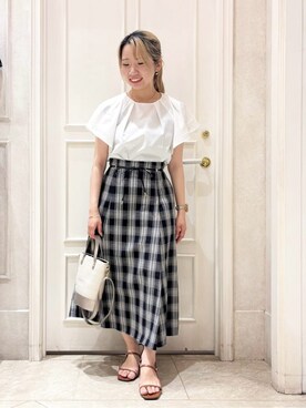 ちこさん(レディース・151cm)の夏コーディネート