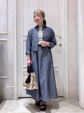 ちこさん（レディース・151cm）の春コーディネート
