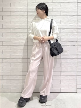 「SOUP（スープ）のアイテム」を使った、ayumiさん（レディース・159cm）の冬コーディネート