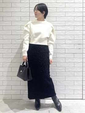 ayumiさん（レディース・159cm）の冬コーディネート