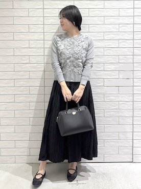 「SOUP（スープ）のアイテム」を使った、ayumiさん（レディース・159cm）の春コーディネート