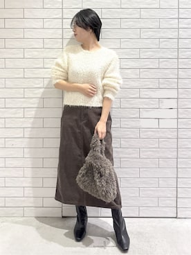 ayumiさん(レディース・159cm)の冬コーディネート
