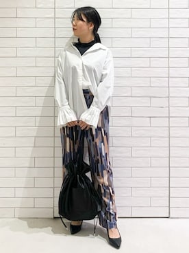 「OPAQUE.CLIP（オペークドットクリップ）のアイテム」を使った、ayumiさん（レディース・159cm）の春コーディネート