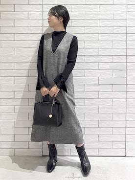 ayumiさん(レディース・159cm)の冬コーディネート