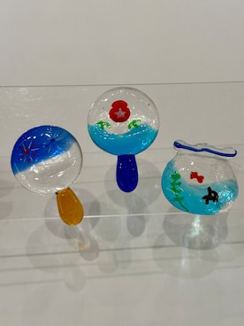 「212 KITCHEN STORE（トゥワントゥキッチンストア）のガラス箸置き キンギョバチ（カトラリー、その他）」を使った、きのこさん（レディース・160cm）の春コーディネート