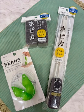 「212 KITCHEN STORE（トゥワントゥキッチンストア）のボトル洗いビーンズ（掃除グッズ、その他）」を使った、きのこさん（レディース・160cm）の秋コーディネート