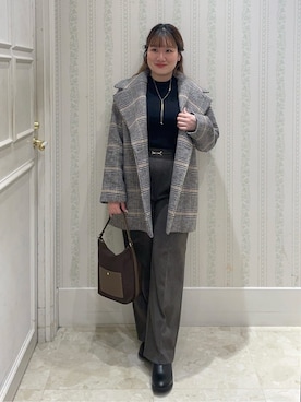 Layjuさん(レディース・155cm)の冬コーディネート