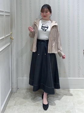 Layjuさん（レディース・155cm）の春コーディネート