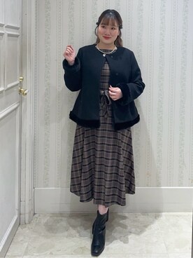 Layjuさん(レディース・155cm)の冬コーディネート