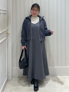 Layjuさん(レディース・155cm)の冬コーディネート