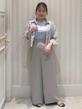 Layjuさん(レディース・155cm)の夏コーディネート